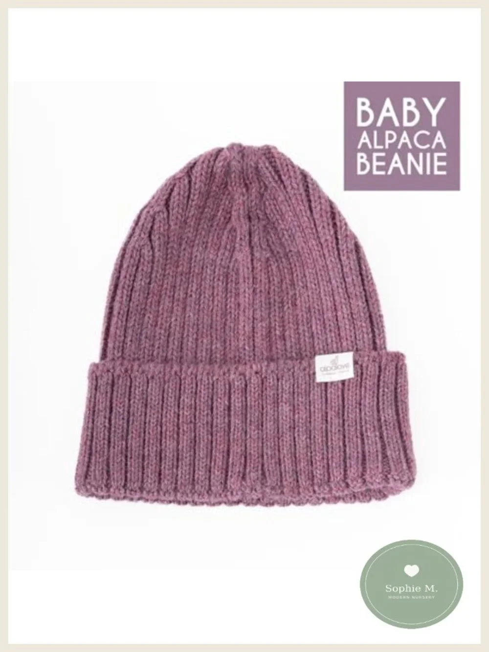 100% Baby Alpaca Wool Beanie Unisex Winter Hat